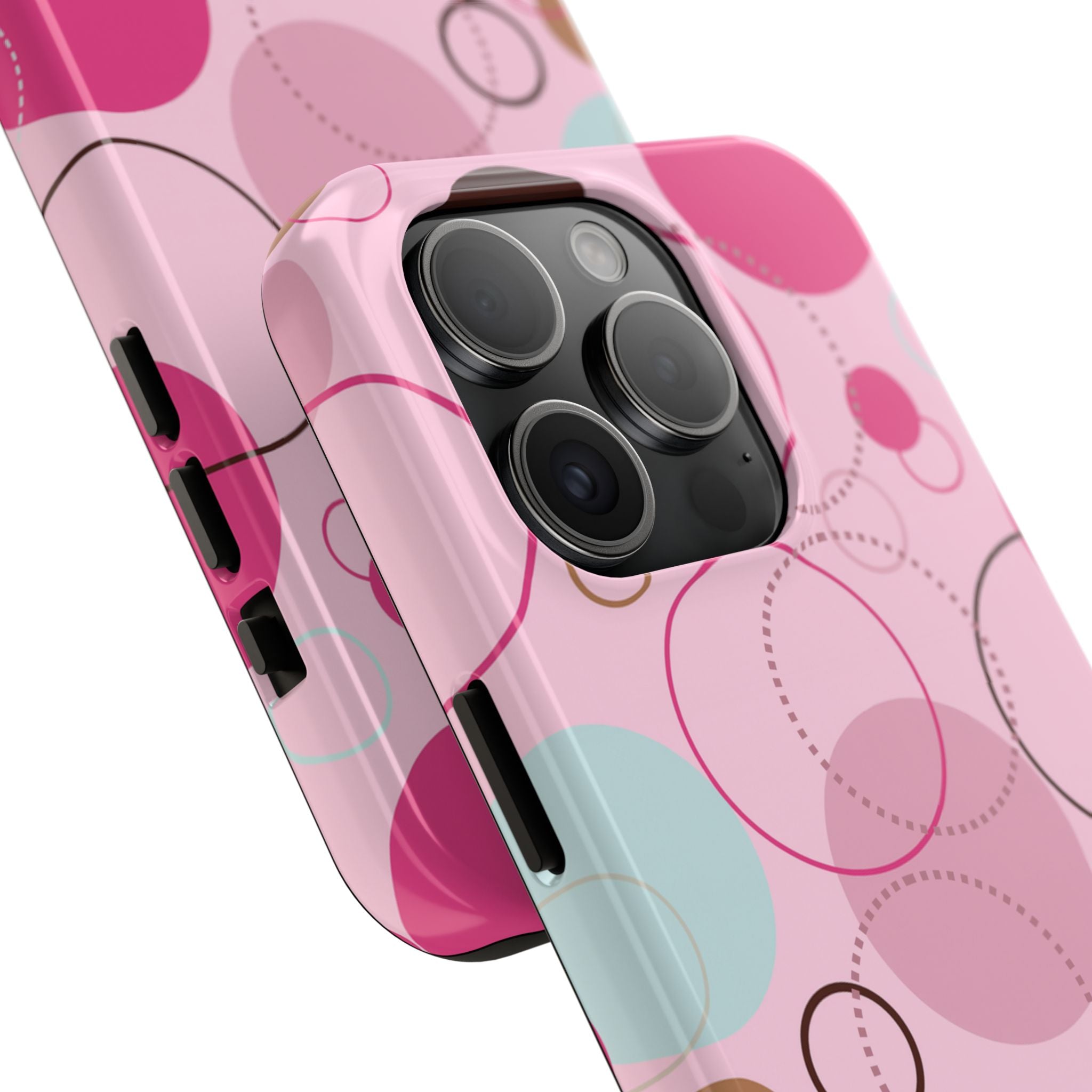Spiral Pop iPhone Case | Pink