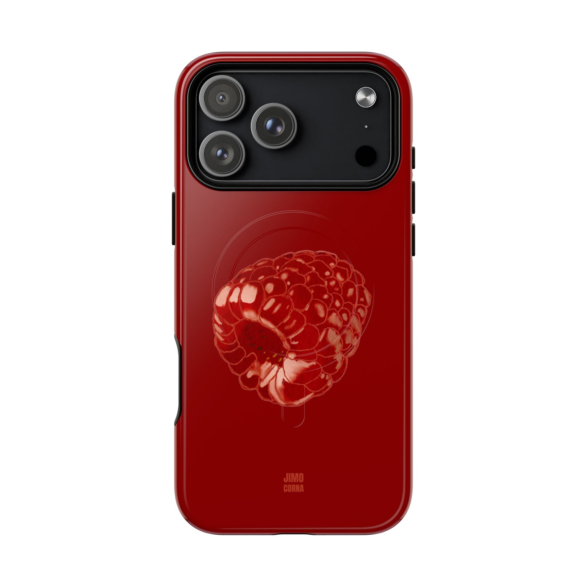 Raspberry MagSafe iPhone Case