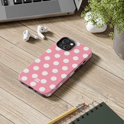 Big Polka Dot | Pink and White
