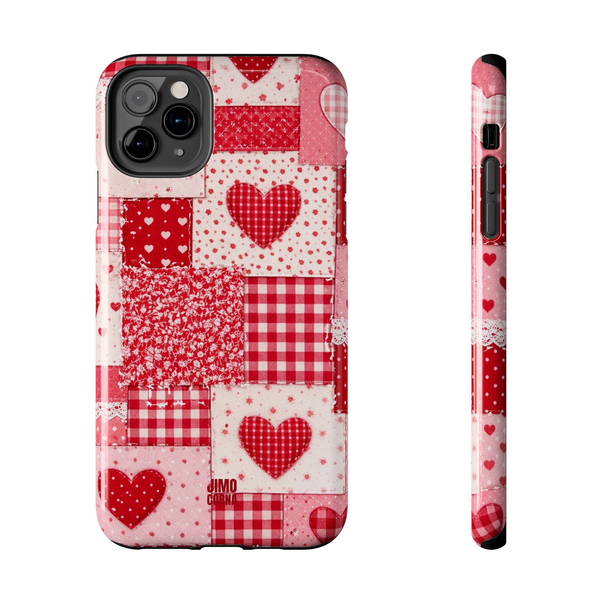 Patchwork Heart iPhone Case