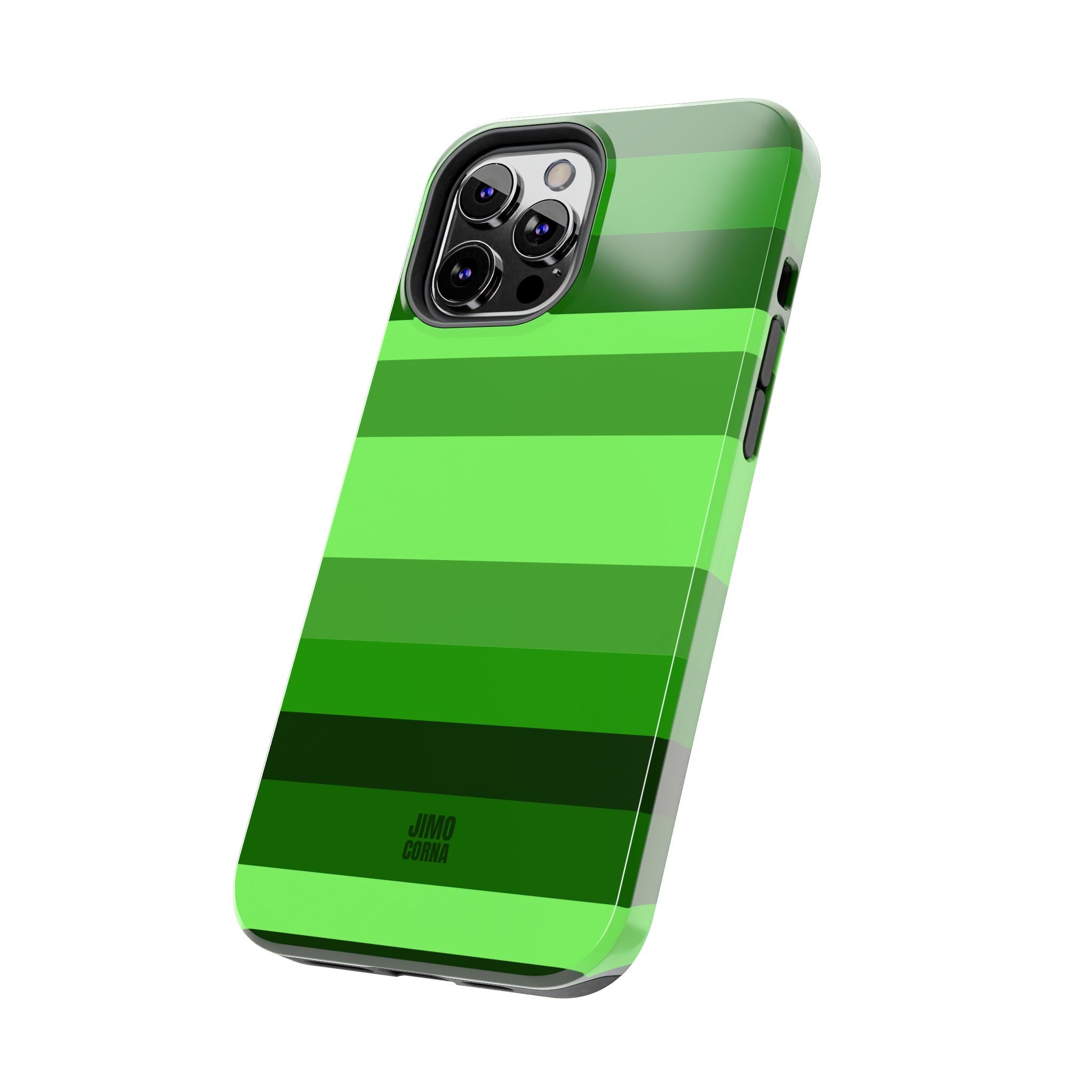 Matcha Stripe iPhone Case