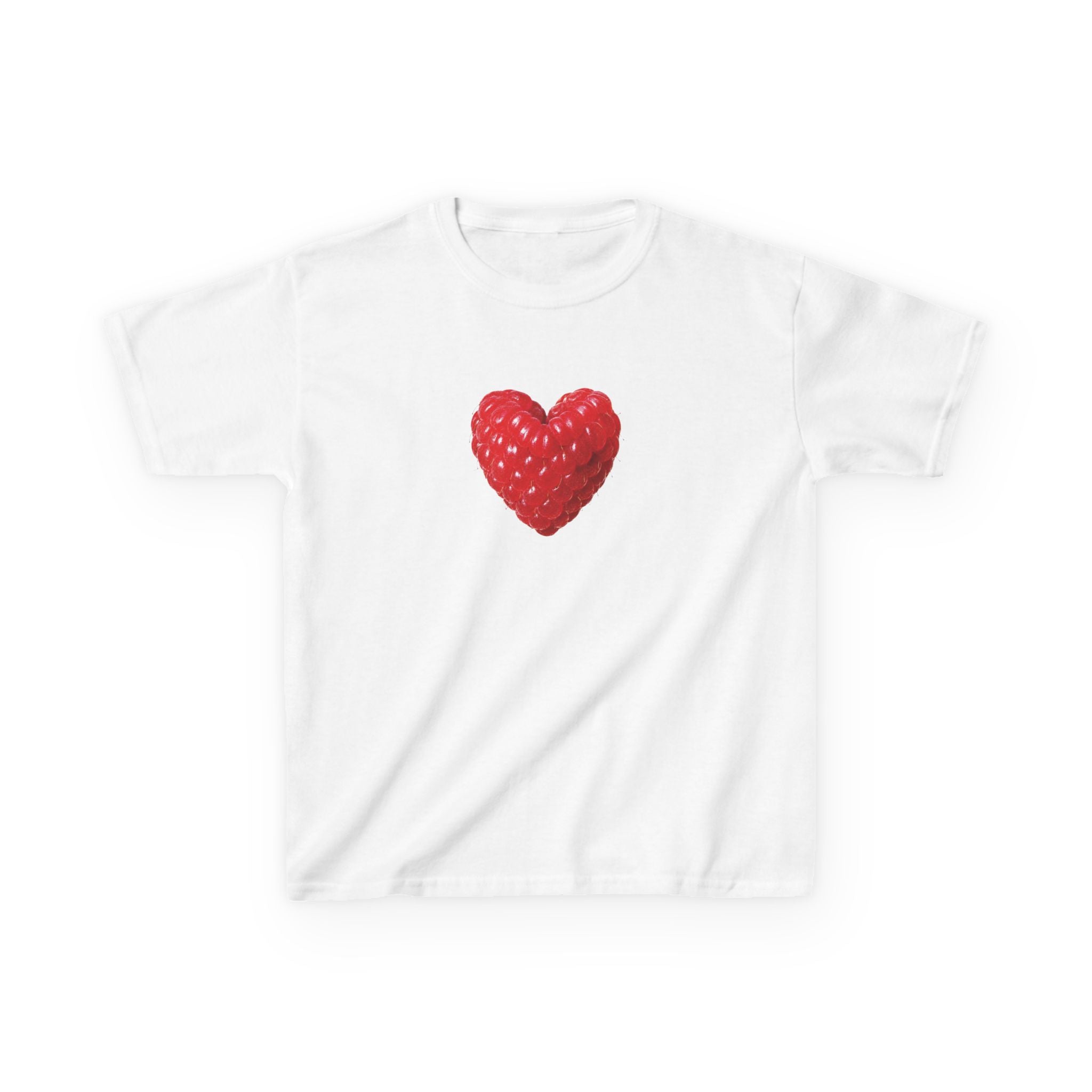Heart Raspberry Baby Tee