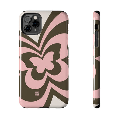 Pink Retro Butterfly