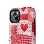 Patchwork Heart iPhone Case