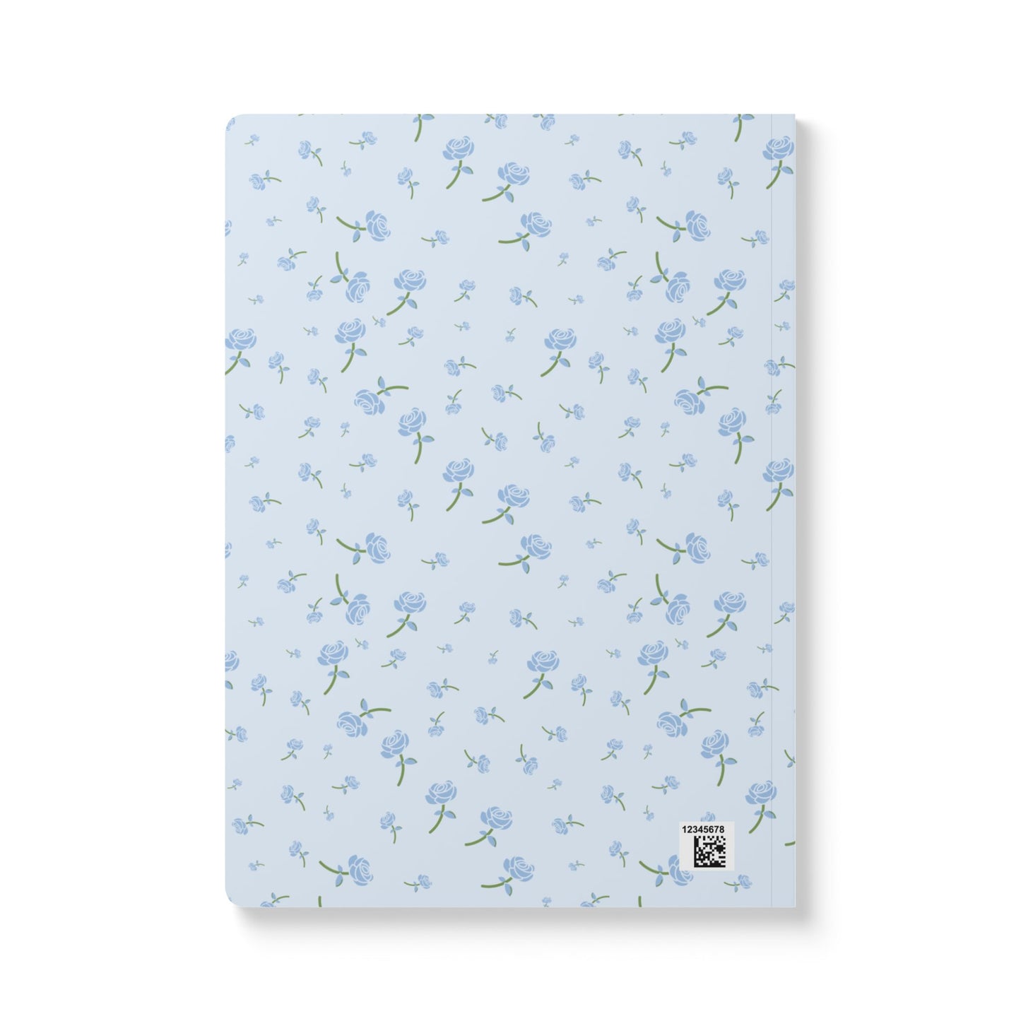 Blue Roses Notebook