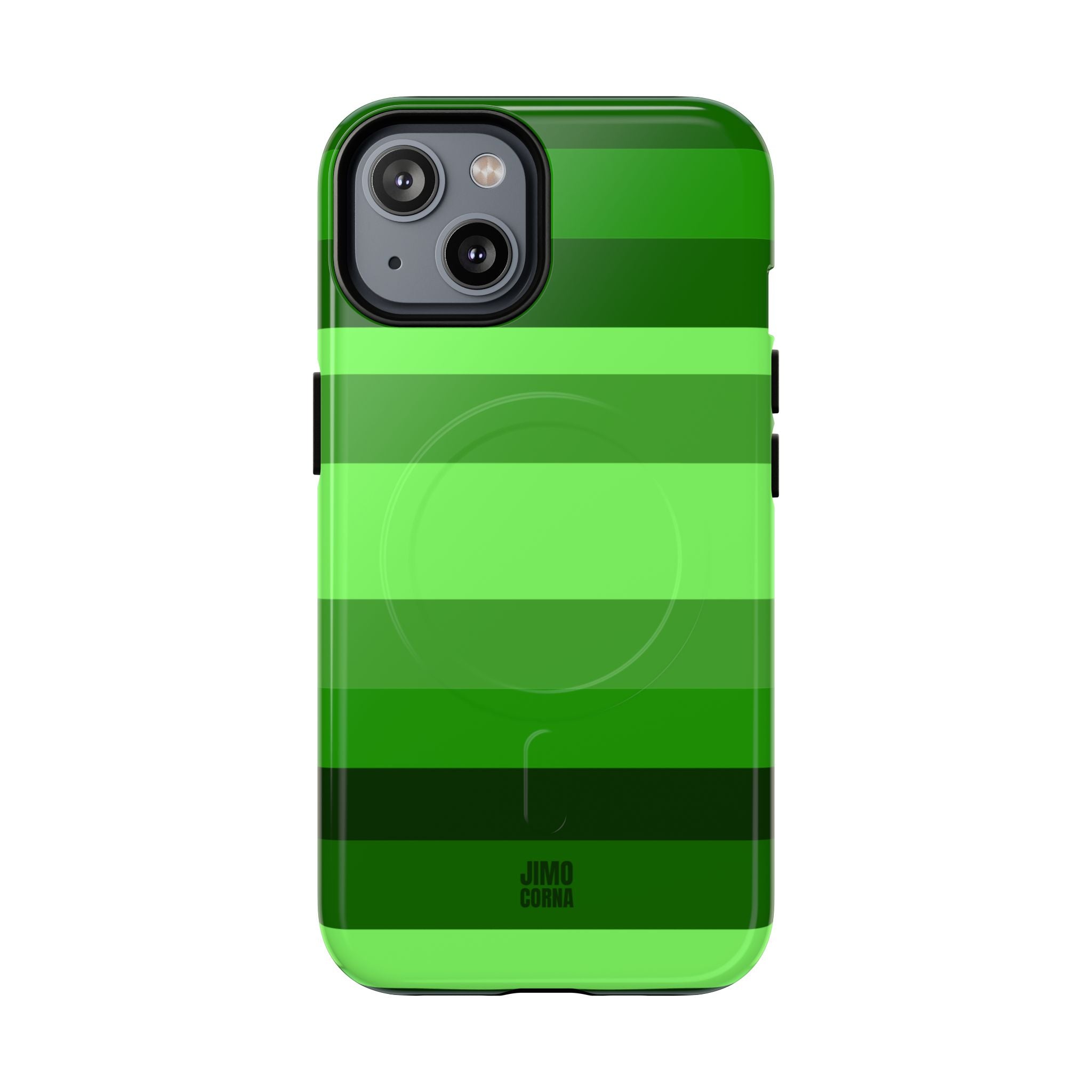Matcha Stripe MagSafe iPhone Case