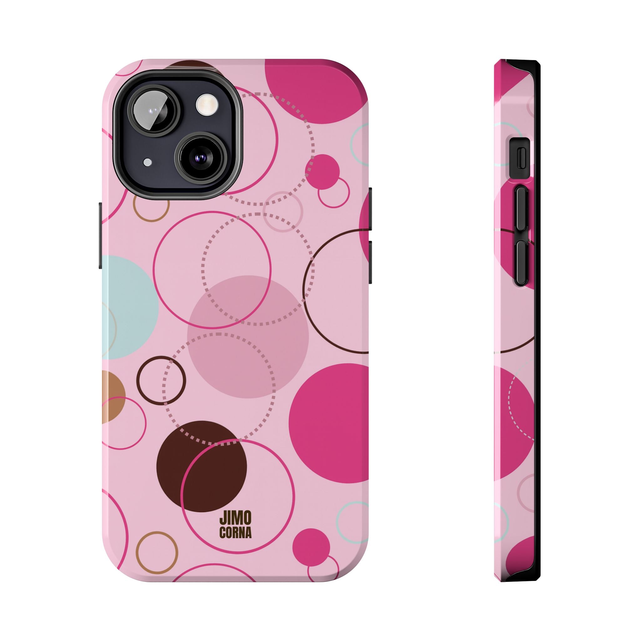 Spiral Pop iPhone Case | Pink