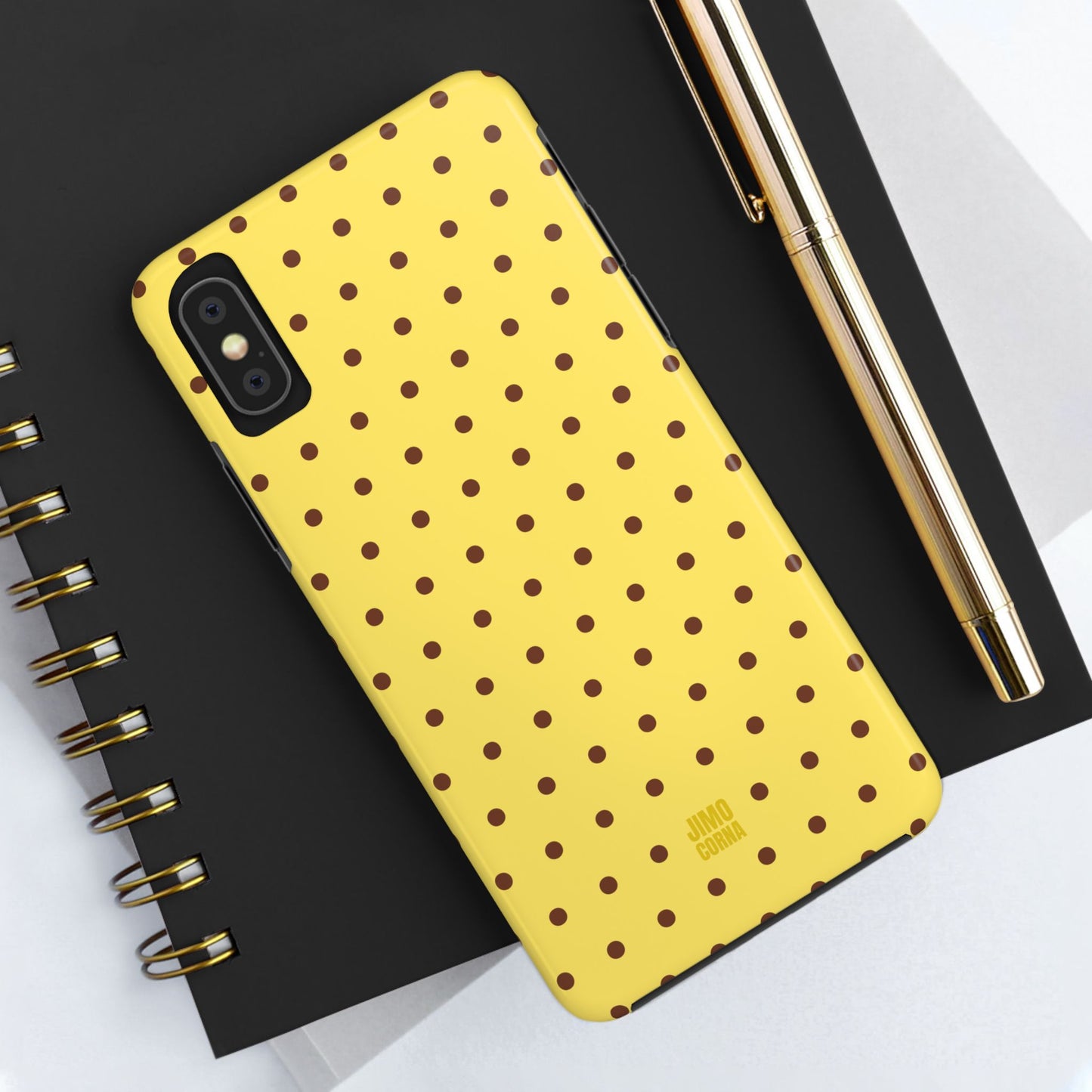 Polka Dot | Yellow and Brown