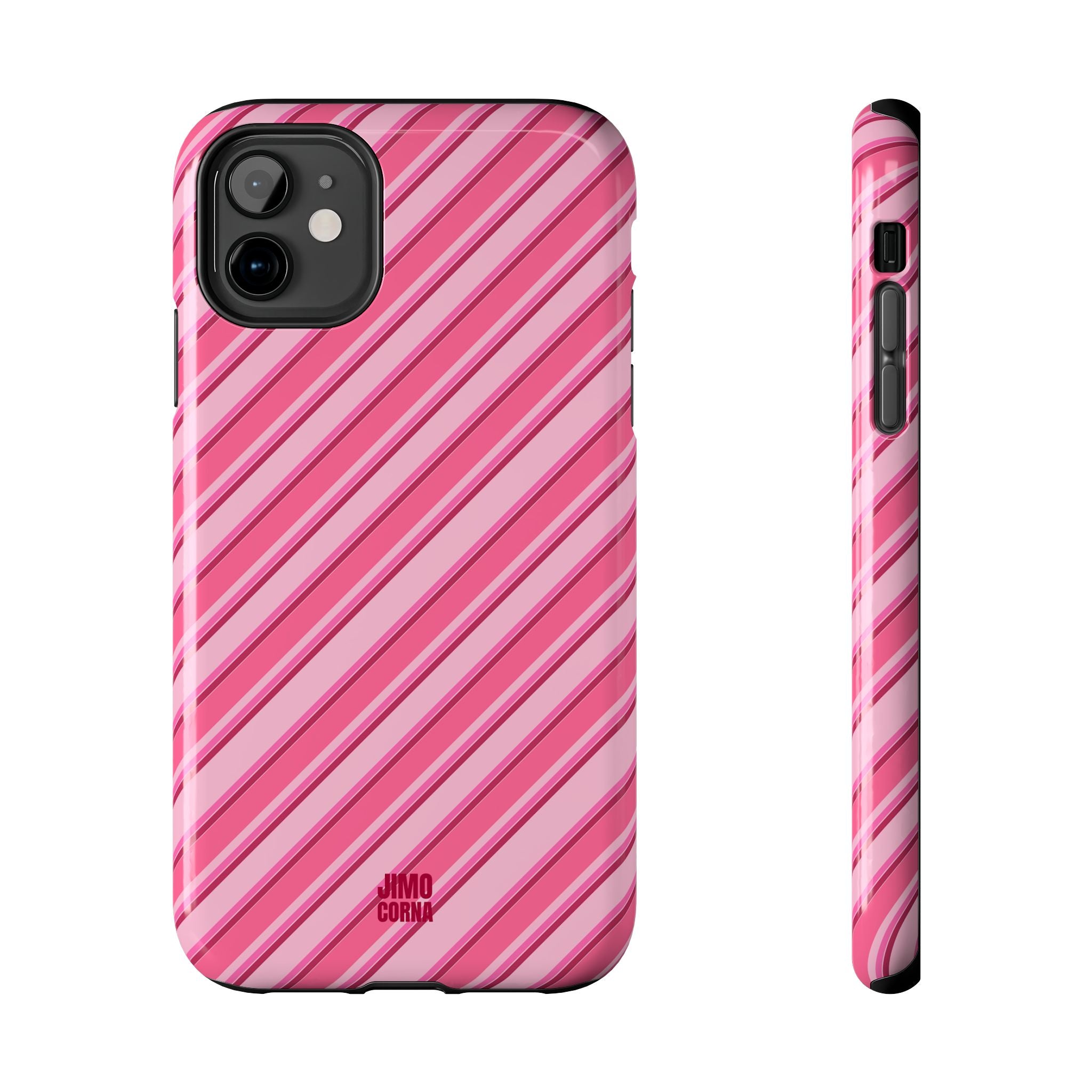 Angelina Stripes | Hot Pink - iPhone Case