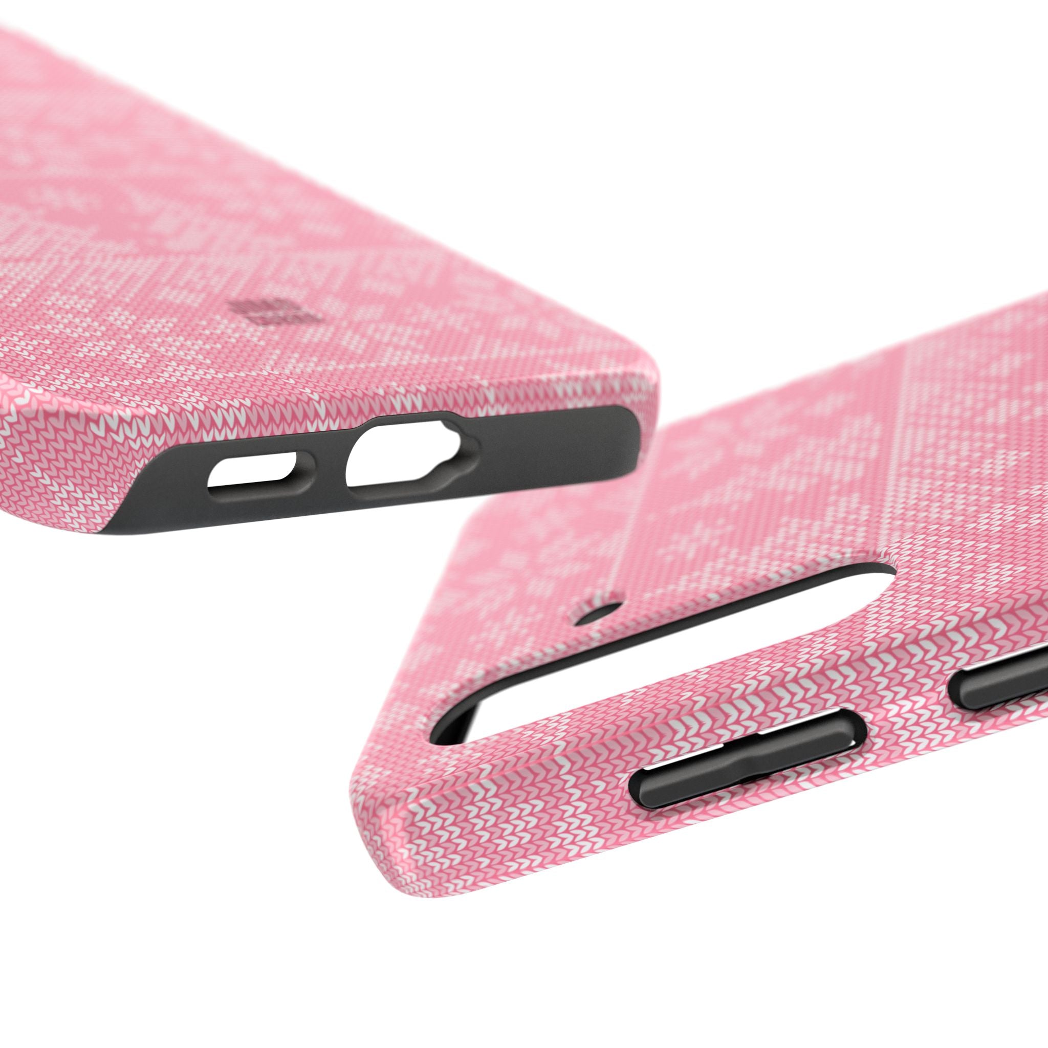 Holiday Knit | Pink iPhone Case