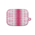 Pink Woven Texture AirPods Case