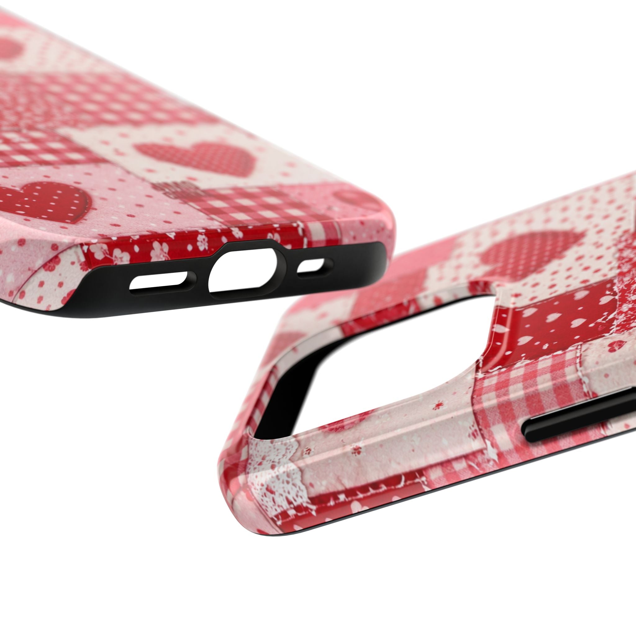 Patchwork Heart iPhone Case
