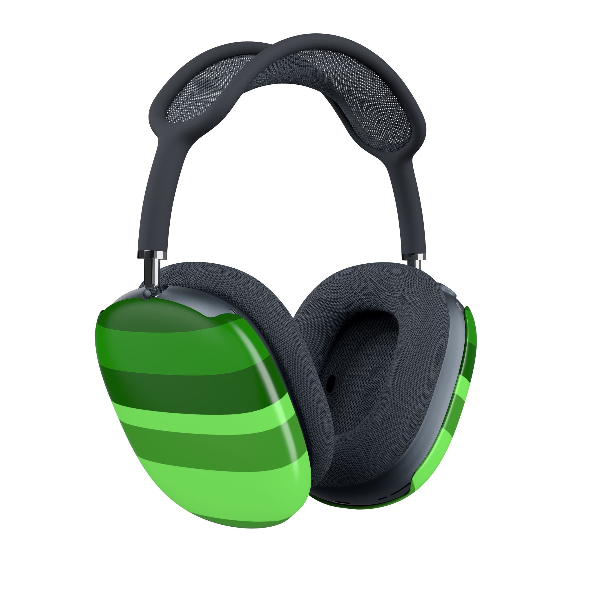 Matcha Stripe AirPods Max Covers
