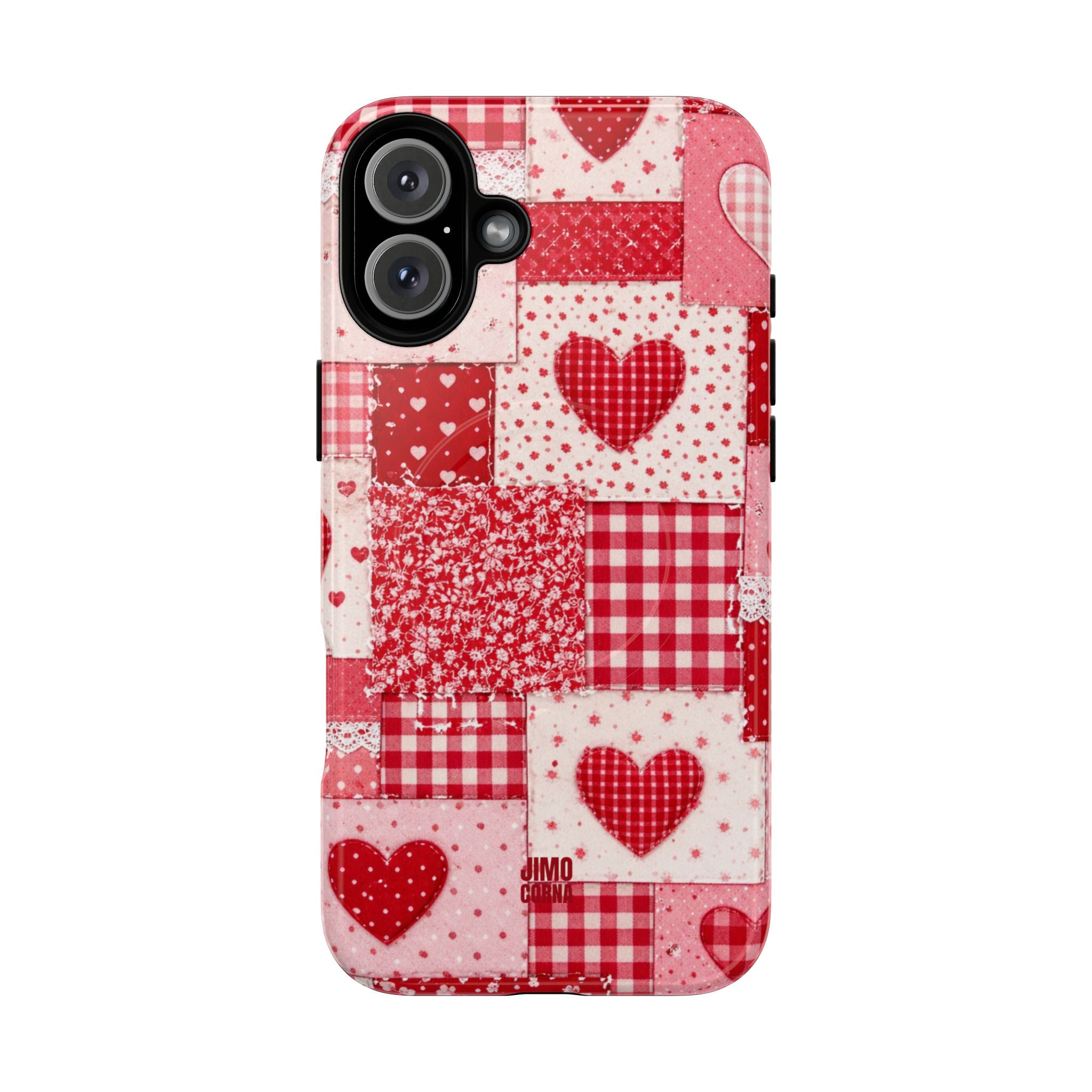 Patchwork Heart MagSafe iPhone Case