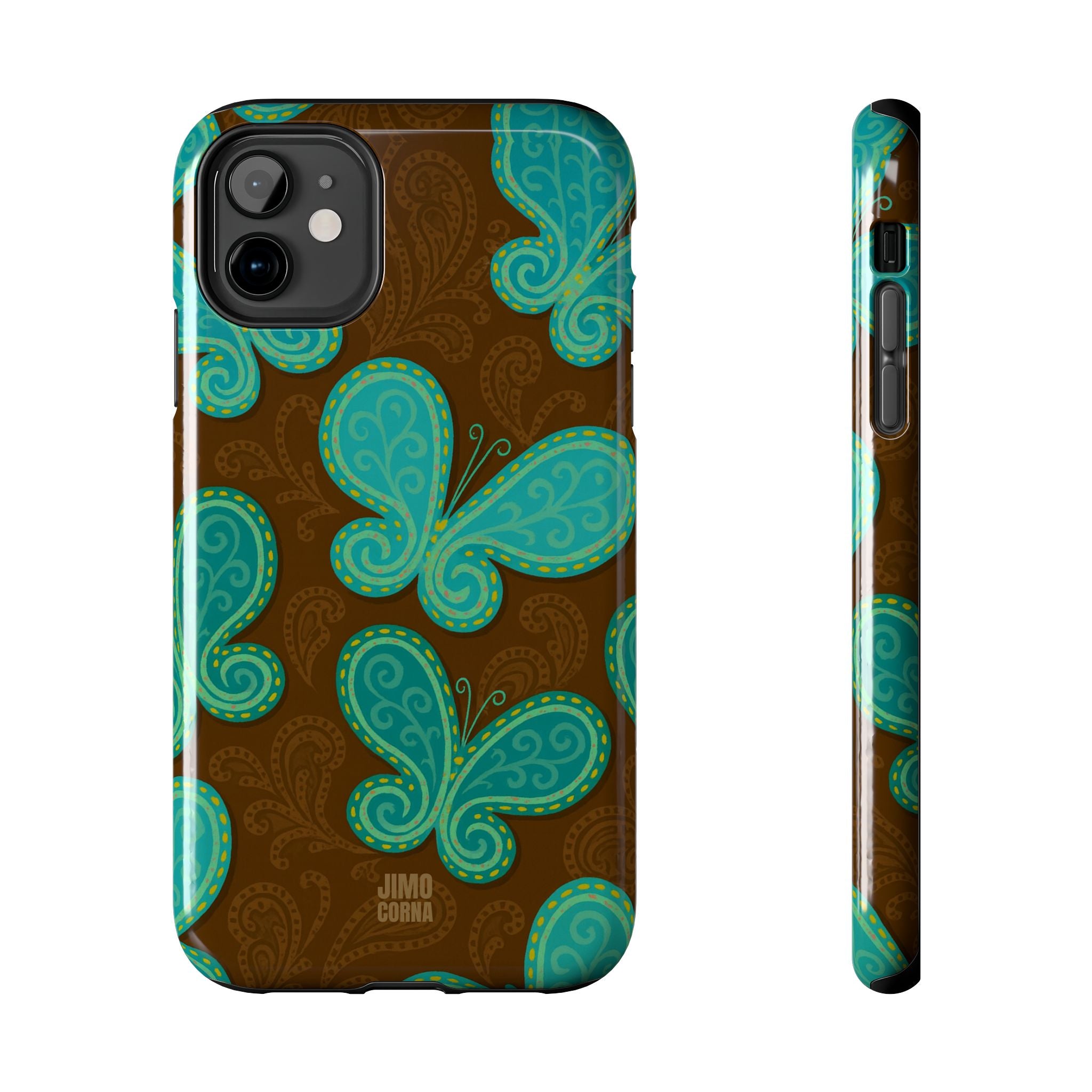 Cocoa Breeze Butterflies iPhone Case