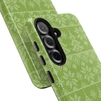 Holiday Knit | Green iPhone Case