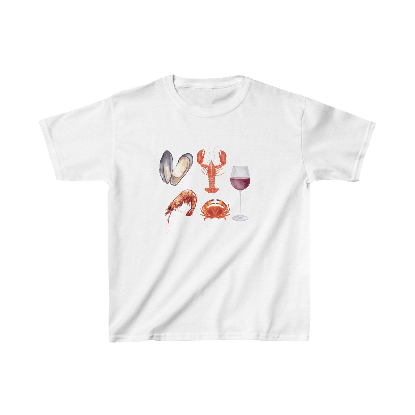 Seafood Broil Baby Tee