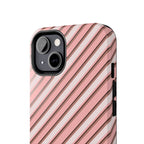 Angelina Stripes | Pink - iPhone Case