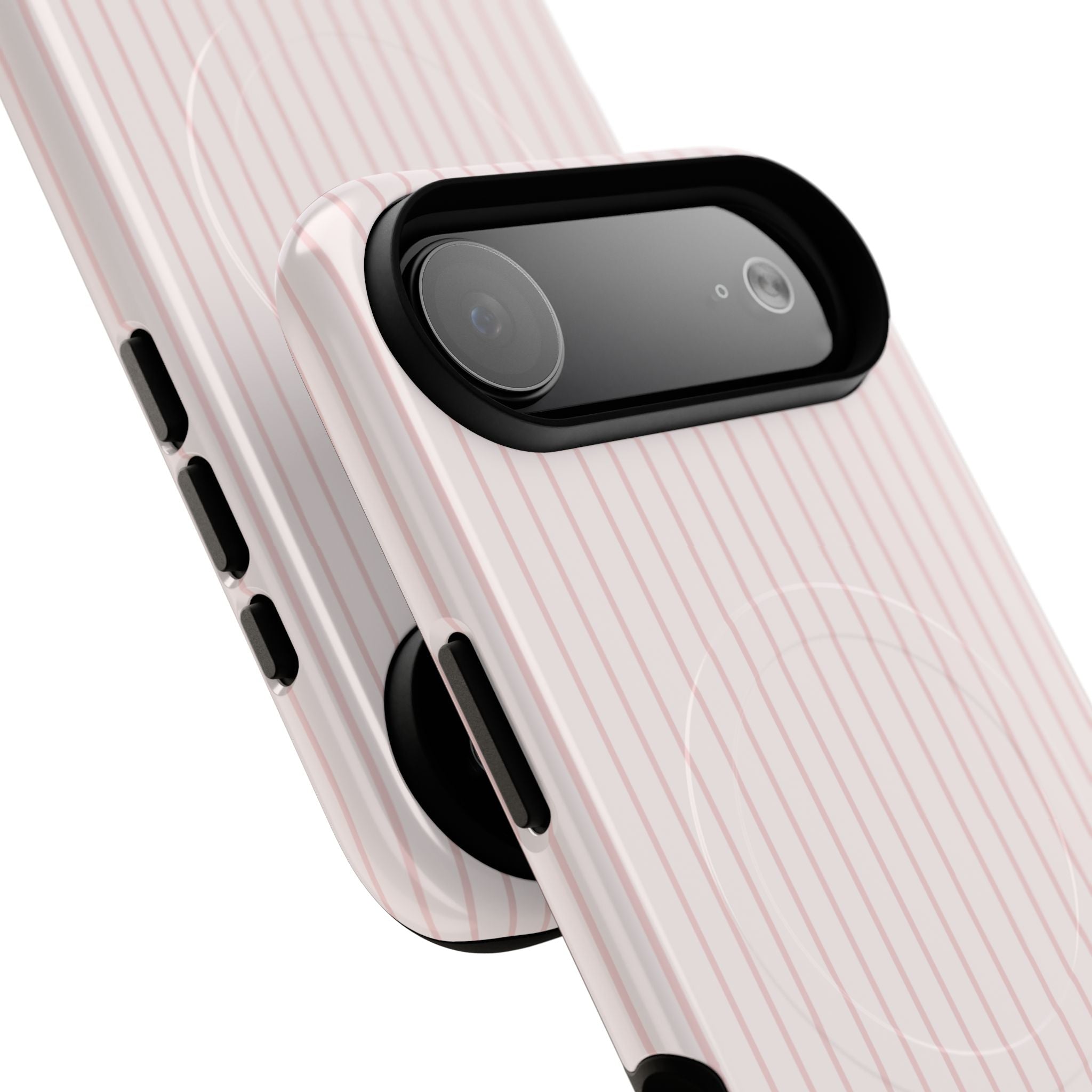 Baby Pink Soft Stripes