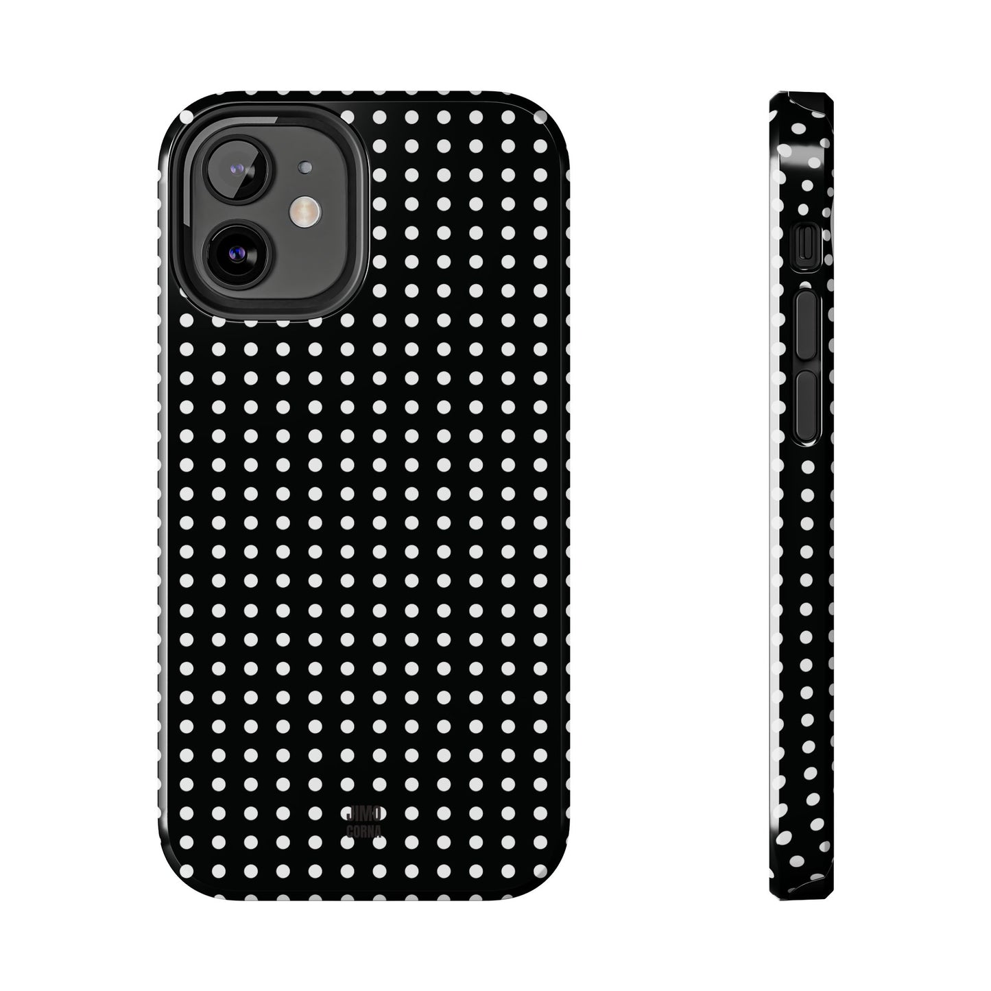 Black Polka Dot