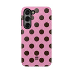 Big Polka Dot | Pink and Black