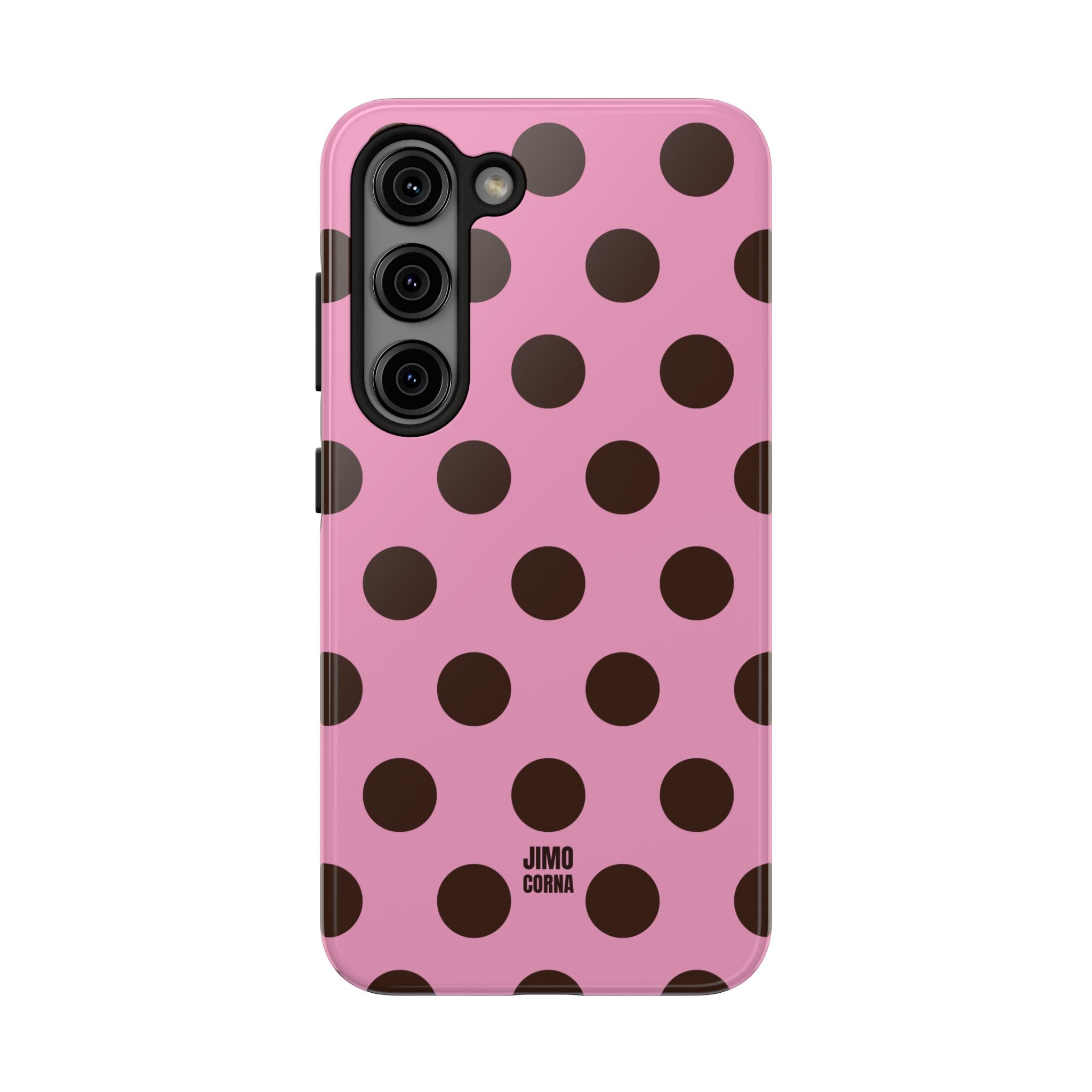 Big Polka Dot | Pink and Black