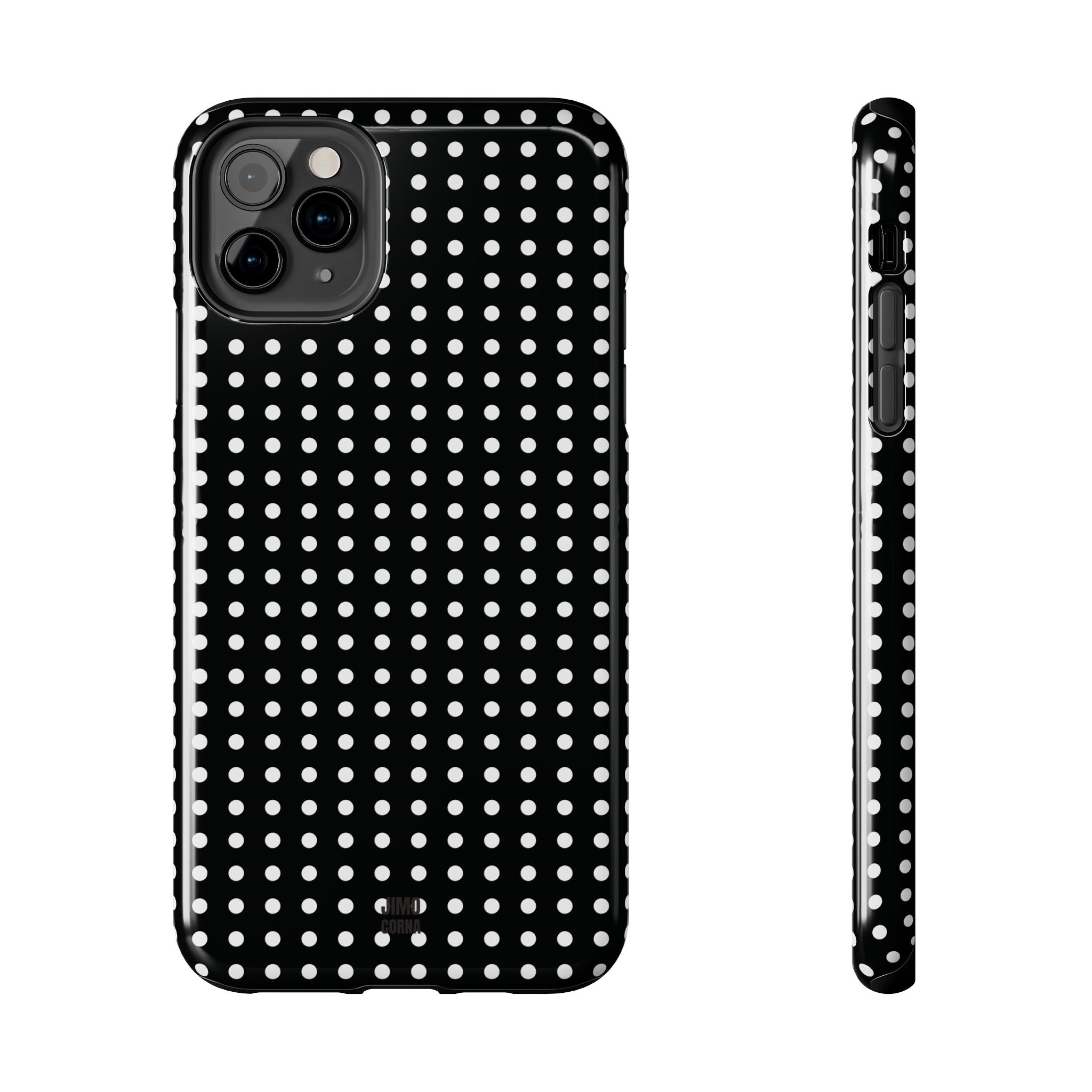 Black Polka Dot