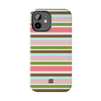 Sweet Candy Stripes iPhone Case