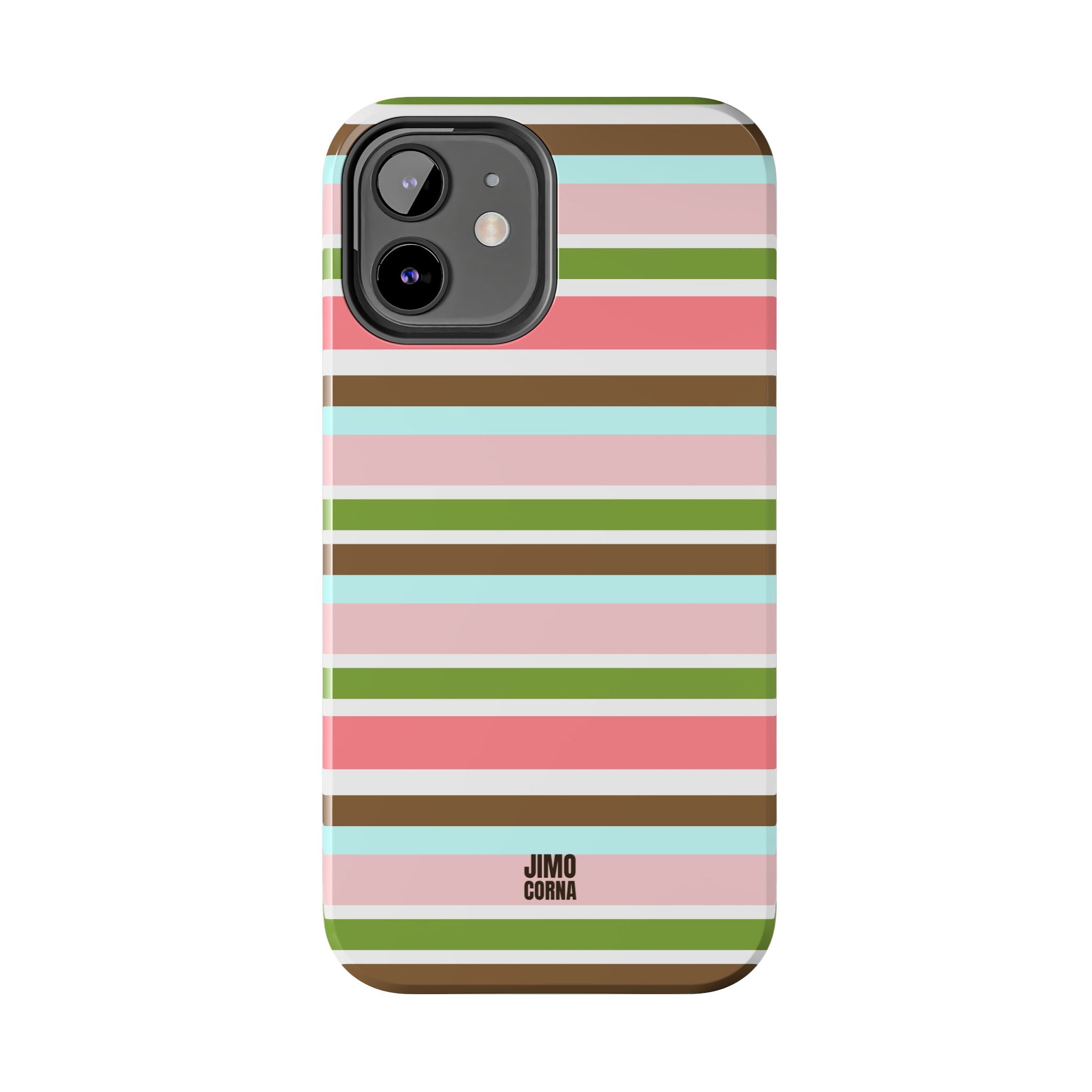 Sweet Candy Stripes iPhone Case