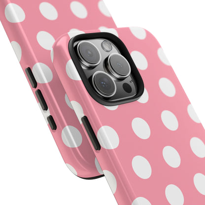 Big Polka Dot | Pink and White