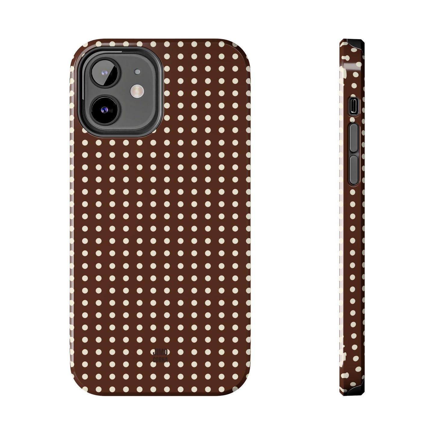 Brown Polka Dot