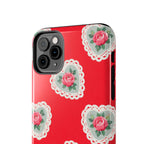 Rosy Lace iPhone Case