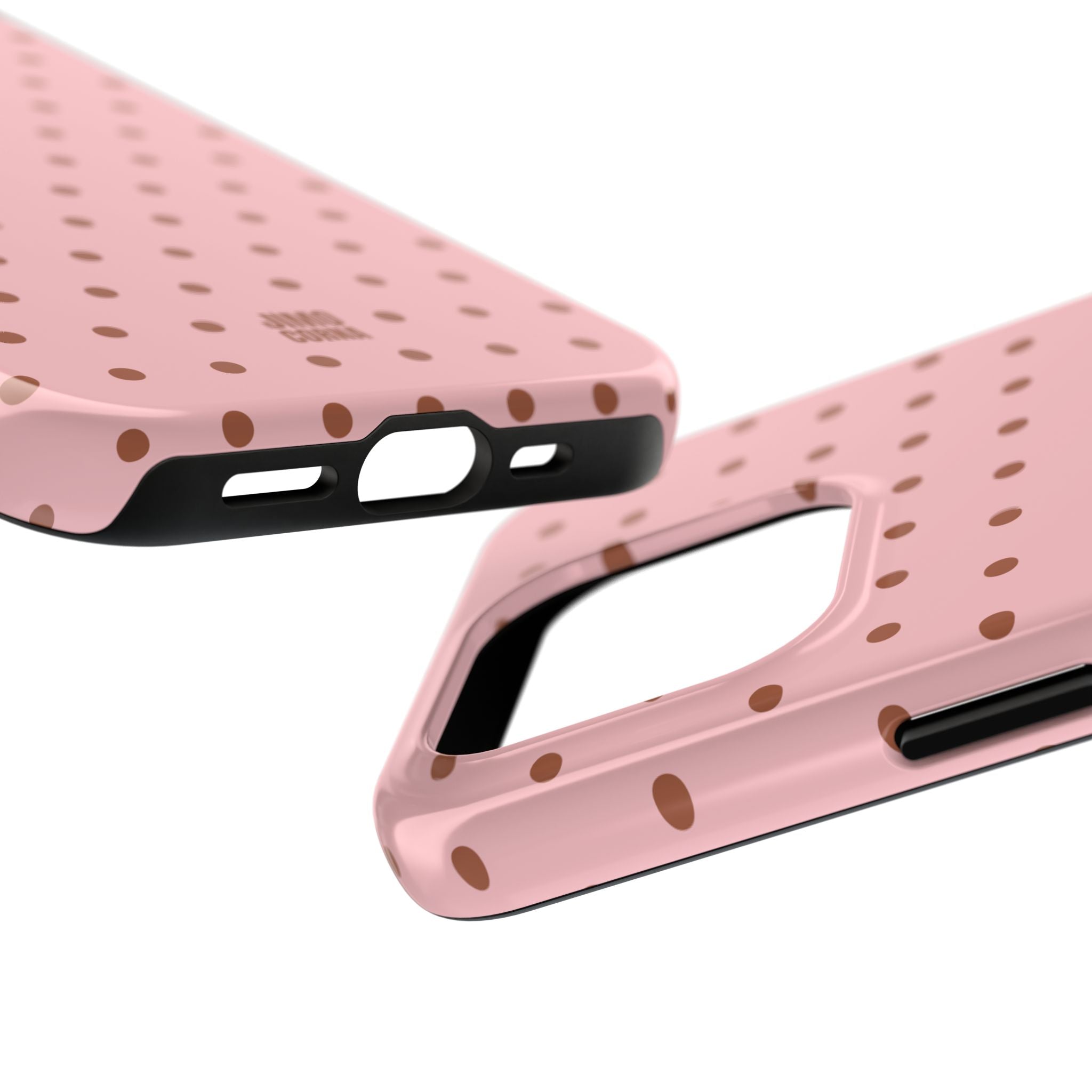 Polka Dot | Pink and Brown