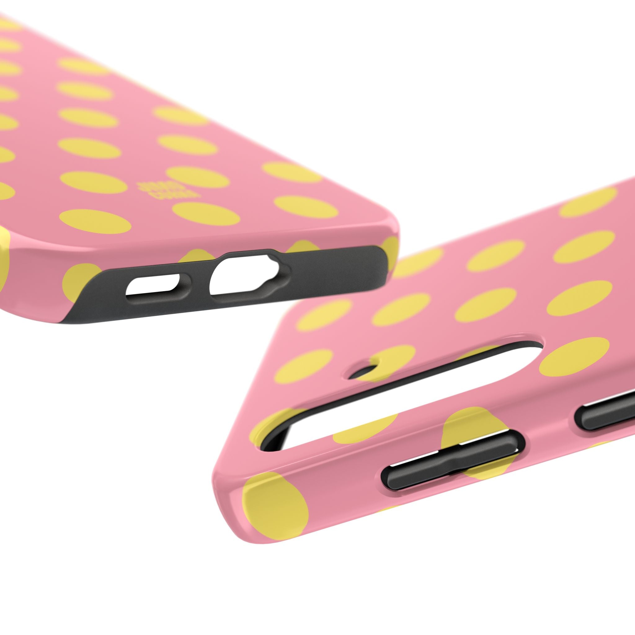 Big Polka Dot | Pink and Yellow