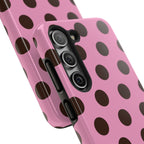 Big Polka Dot | Pink and Black