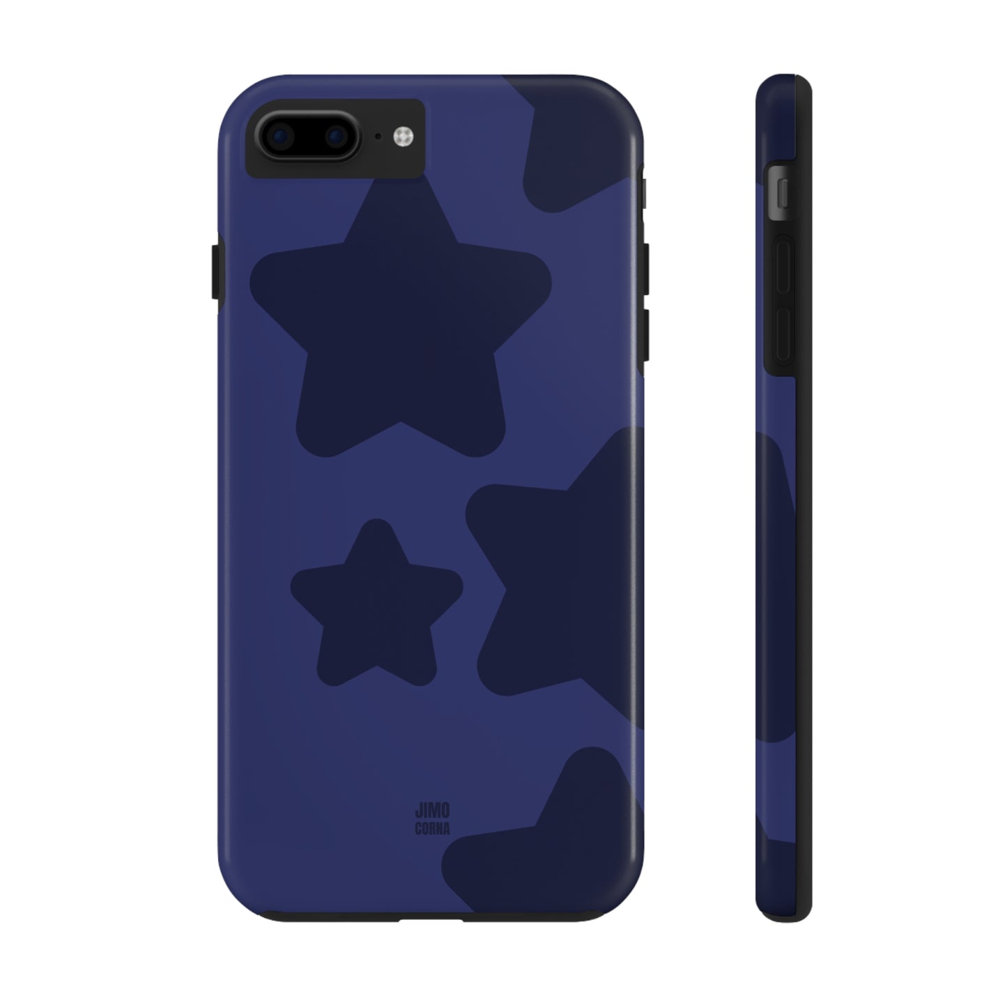 Navy Blue Bold Stars