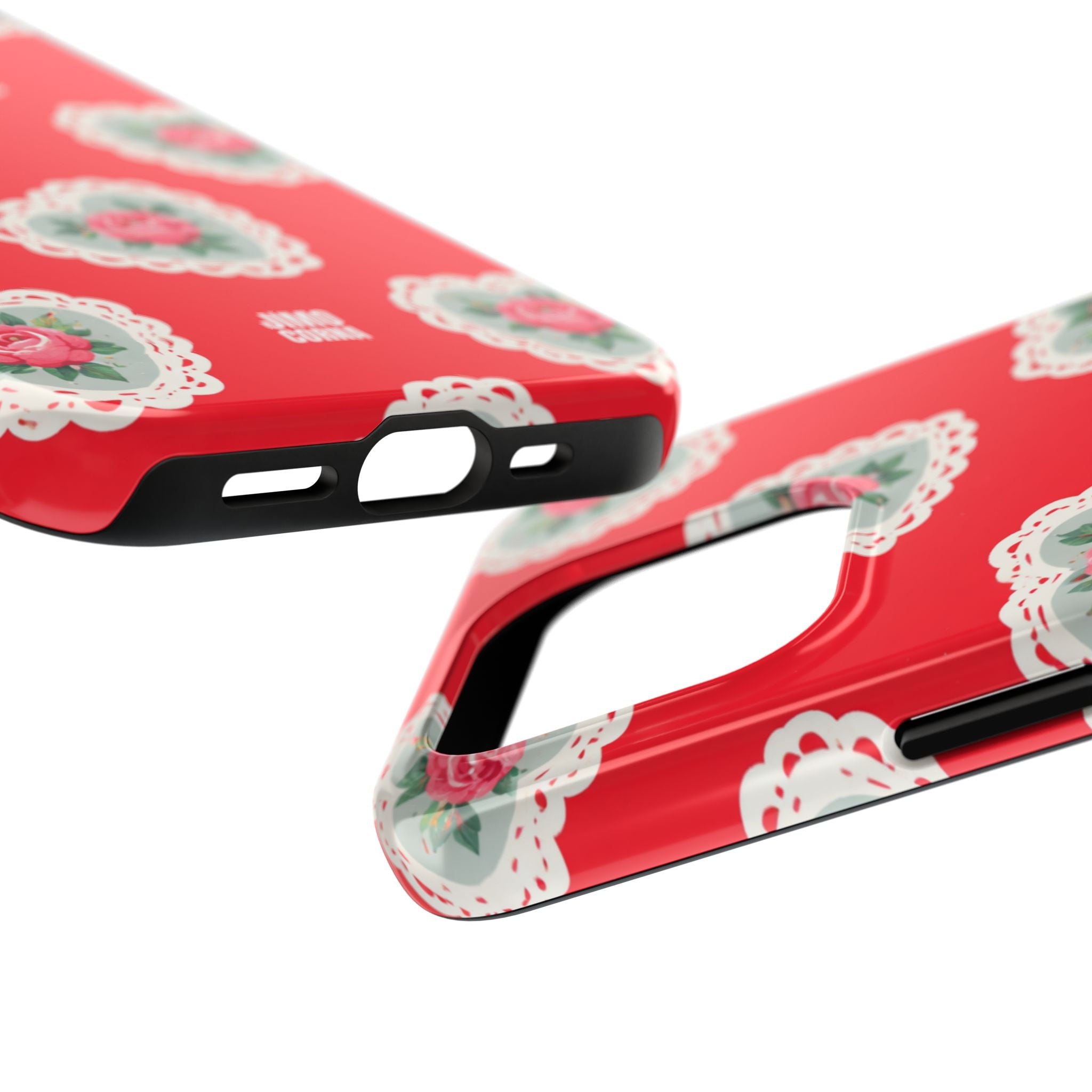 Rosy Lace iPhone Case