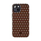 Polka Dot | Brown and Blue