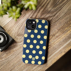 Big Polka Dot | Blue and Cream
