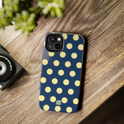 Big Polka Dot | Blue and Cream