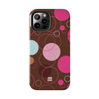 Spiral Pop iPhone Case | Brown
