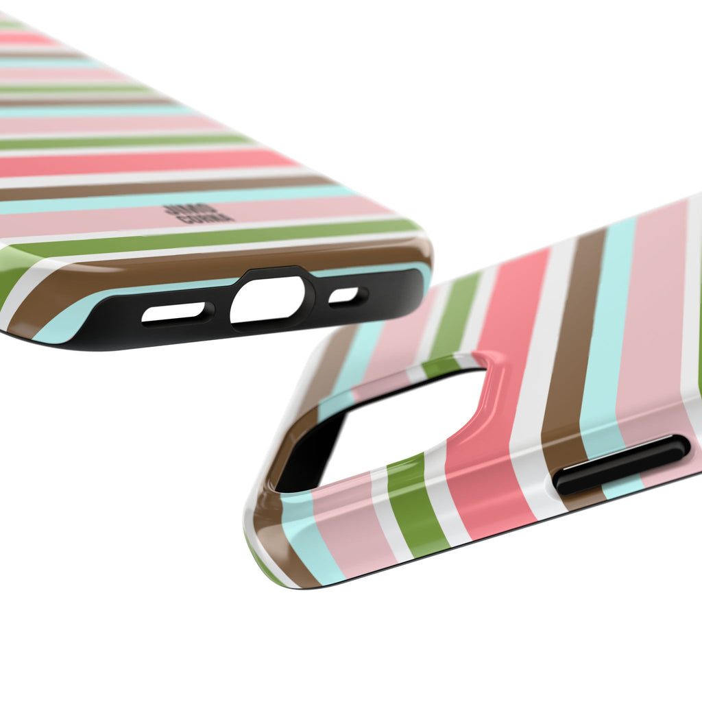 Sweet Candy Stripes iPhone Case