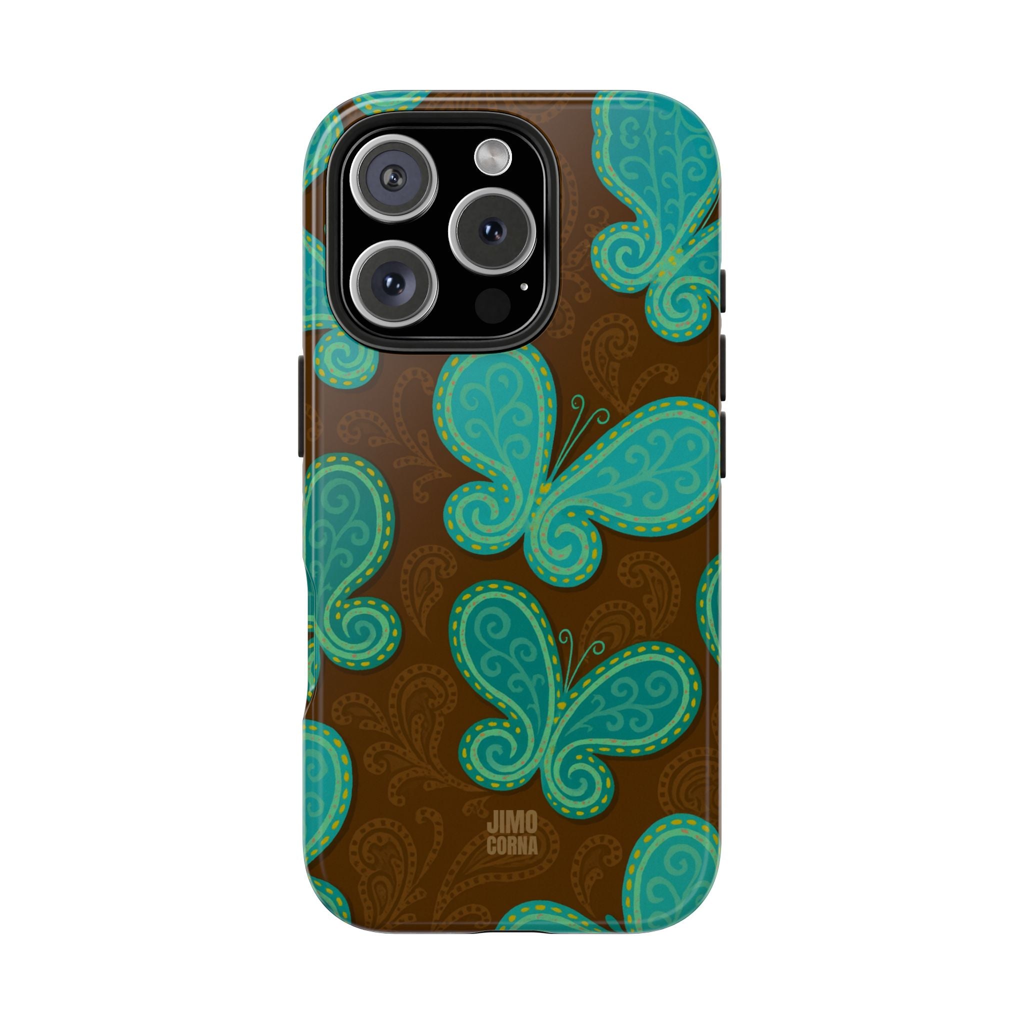 Cocoa Breeze Butterflies iPhone Case