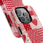 Patchwork Heart MagSafe iPhone Case
