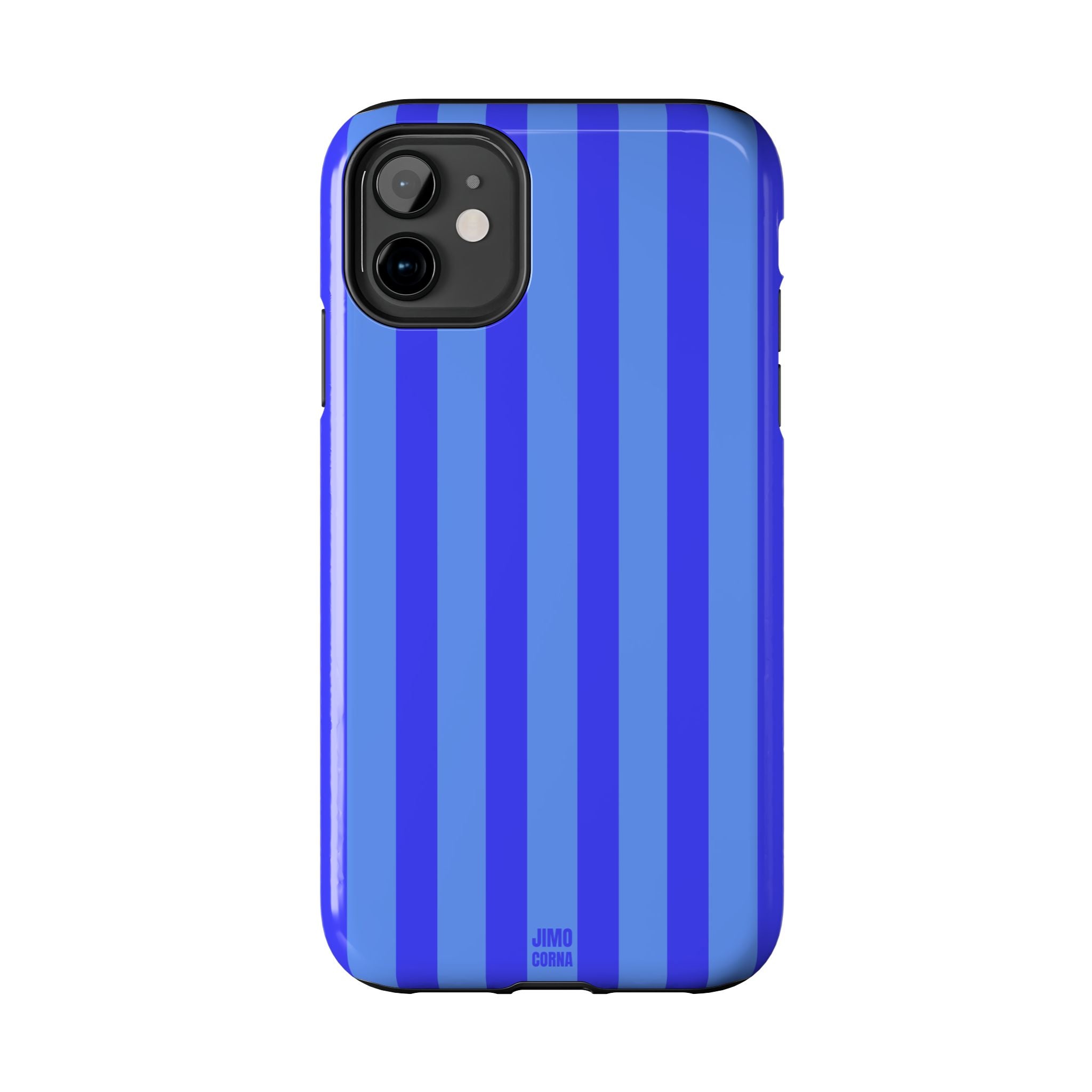 Blueberry Bold Stripes iPhone Case Blueberry Bold Stripes iPhone Case