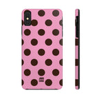 Big Polka Dot | Pink and Black