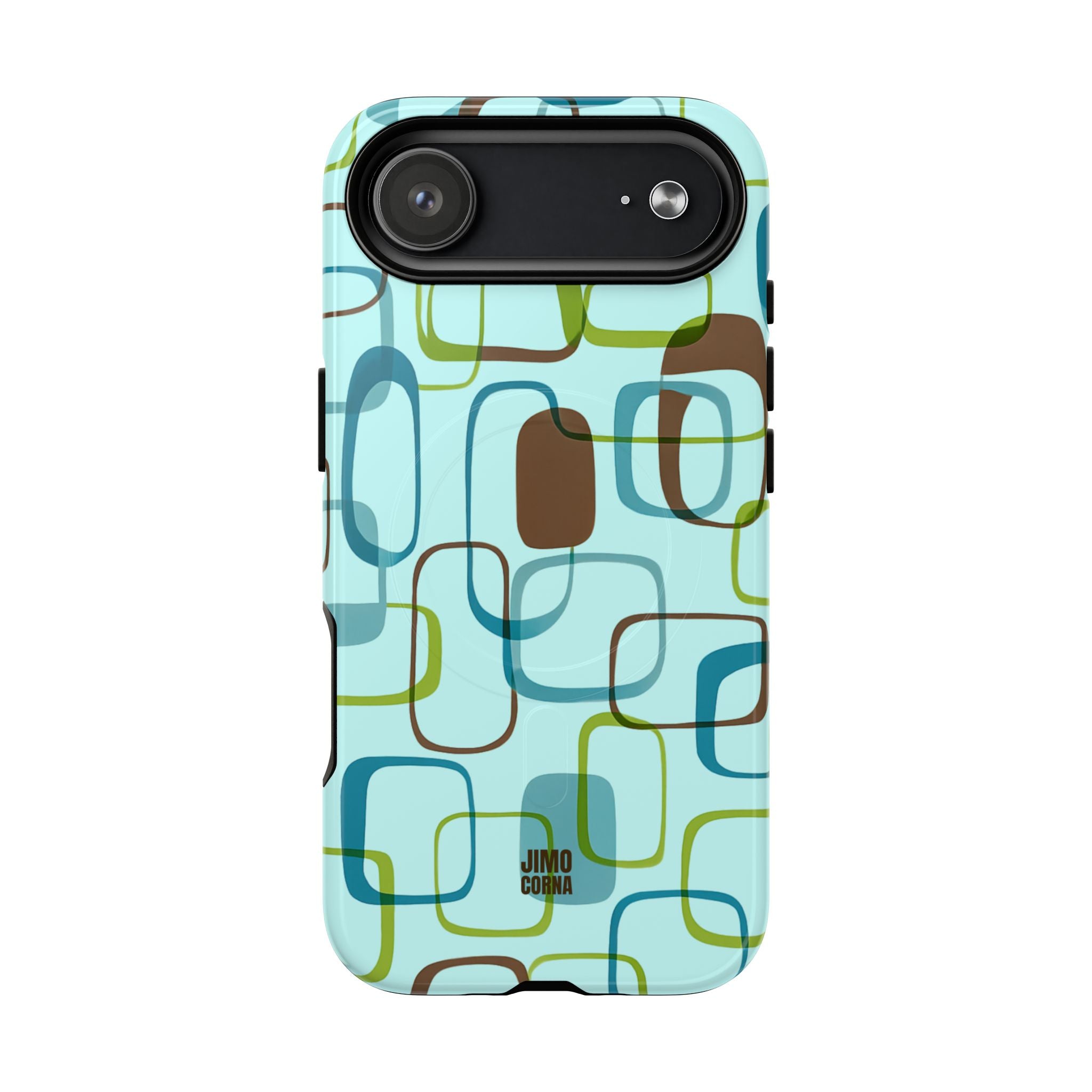 Coast Blocks MagSafe iPhone Case | Mint