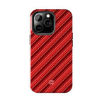 Angelina Stripes | Cherry - iPhone Case