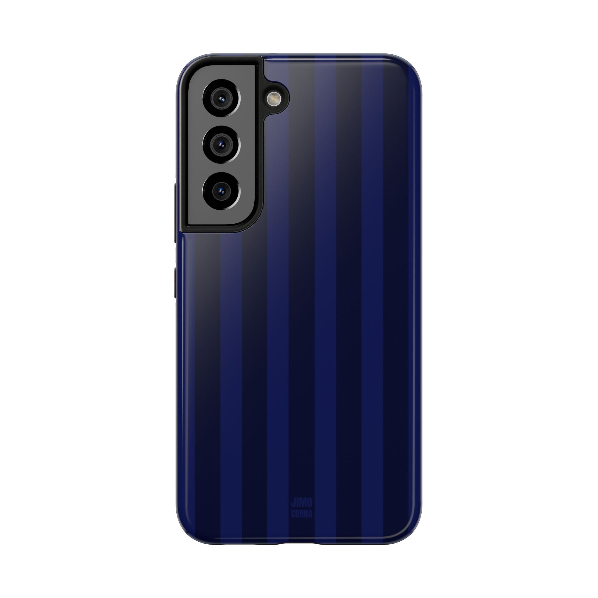 Navy Blue Bold Stripes