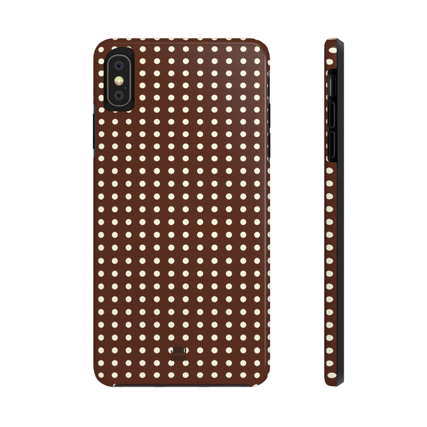 Brown Polka Dot